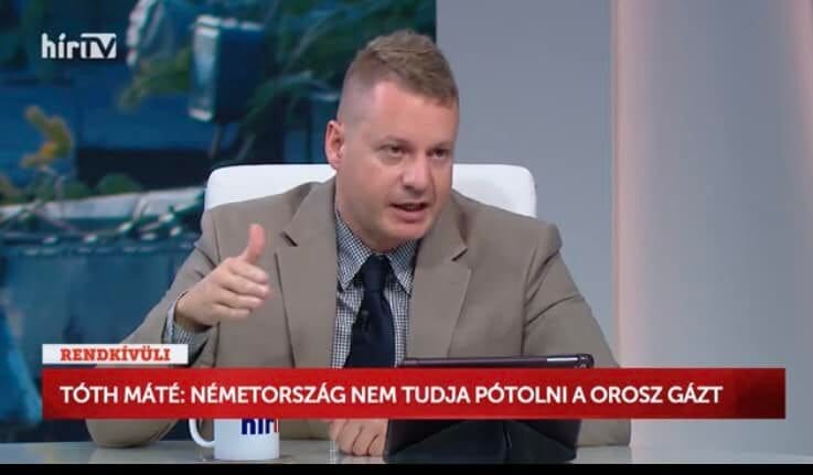 Dr. Tóth Máté: Németország nem tudja pótolni az orosz gázt