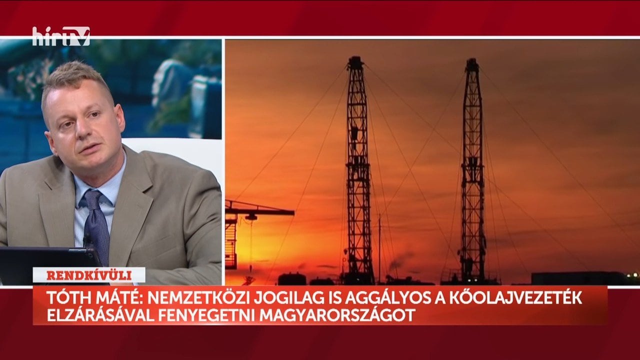 Nemzetközi jogilag is aggályos a kőolajvezeték elzárásával fenyegetni Magyarországot