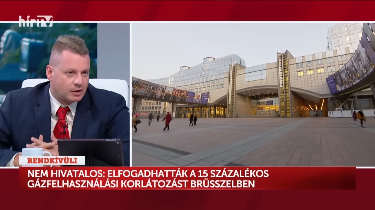 Elfogadhatták 15%-os gázfelhasználási korlátozást Brüsszelben