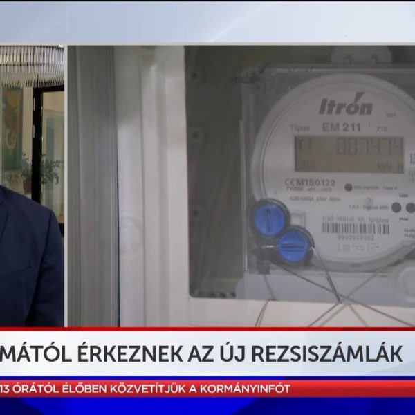 Ma érkeznek az első rezsiszámlák