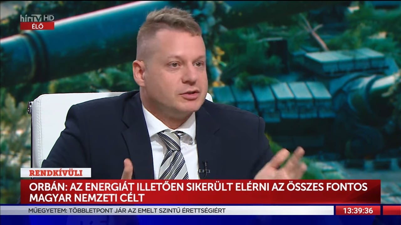 Rekétatámadás érte Kijevet - Dr. Tóth Máté Energiajogász
