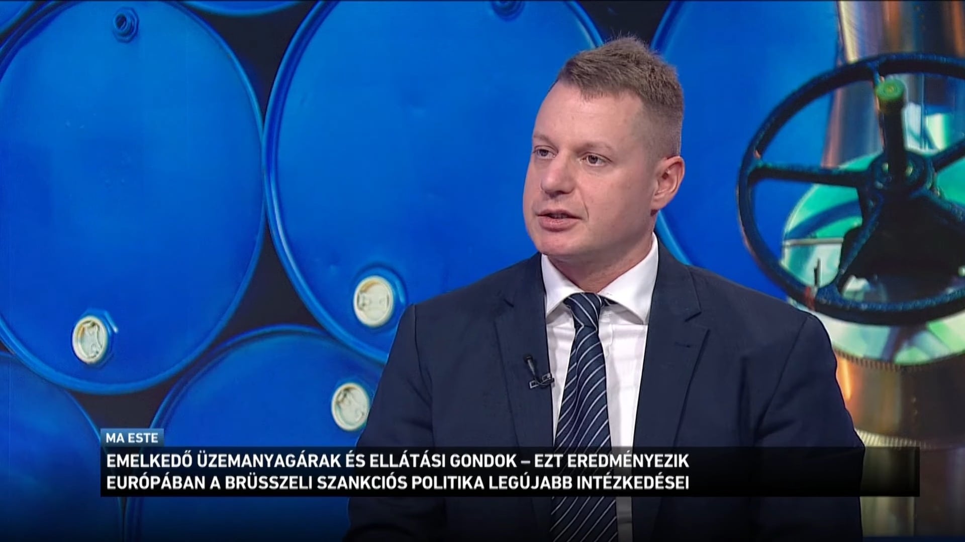 Emelkedő üzemanyagárak és ellátási gondok M1 Ma Este - Dr. Tóth Máté Energiajogász