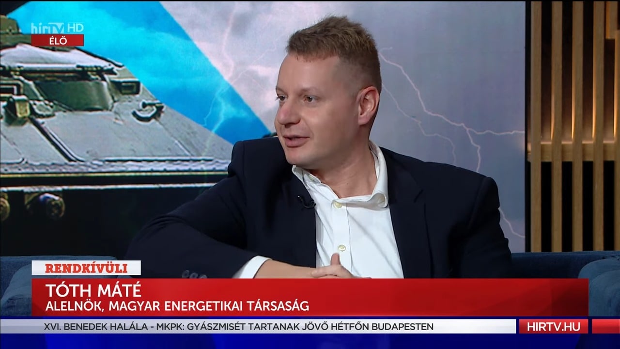 Dr. Tóth Máté energiajogász - Háború Ukrajnában (2023-01-03) - HÍR TV