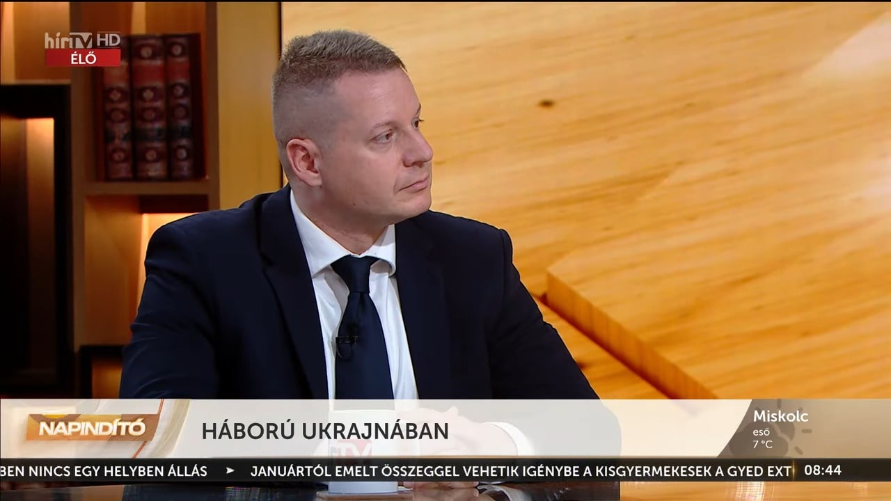 Háború Ukrajnában (2023-01-09) - HÍR TV - Dr. Tóth Máté energiajogász